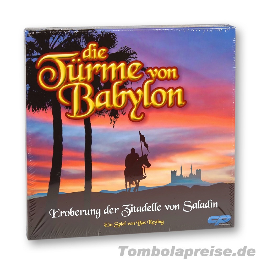 Tombolapreis Brettspiel Türme von Babylon