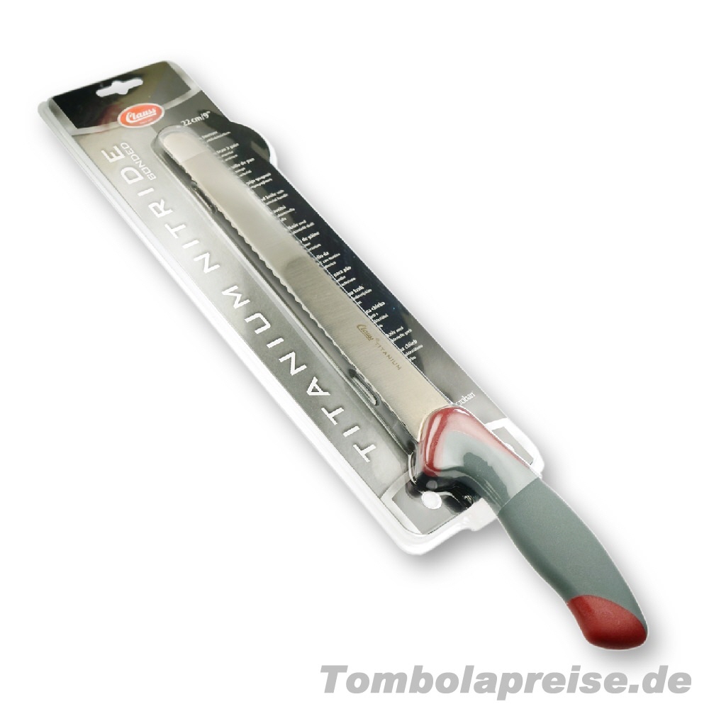 Tombolapreis Brotmesser