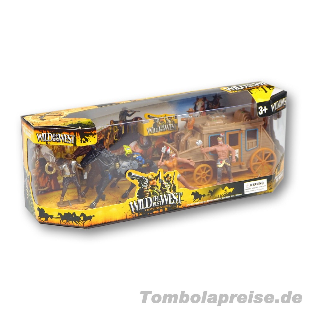 Tombolapreis Spielset Cowboy und Indianer