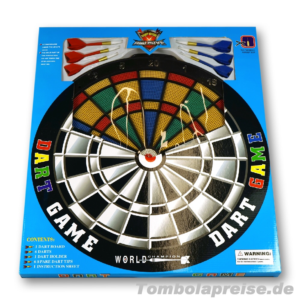 Tombolapreis Dartscheibe groß