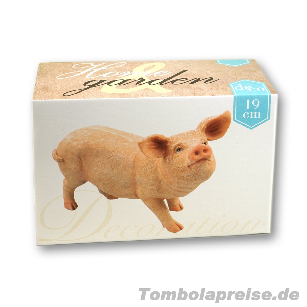 Tombolapreis Deko-Schwein klein