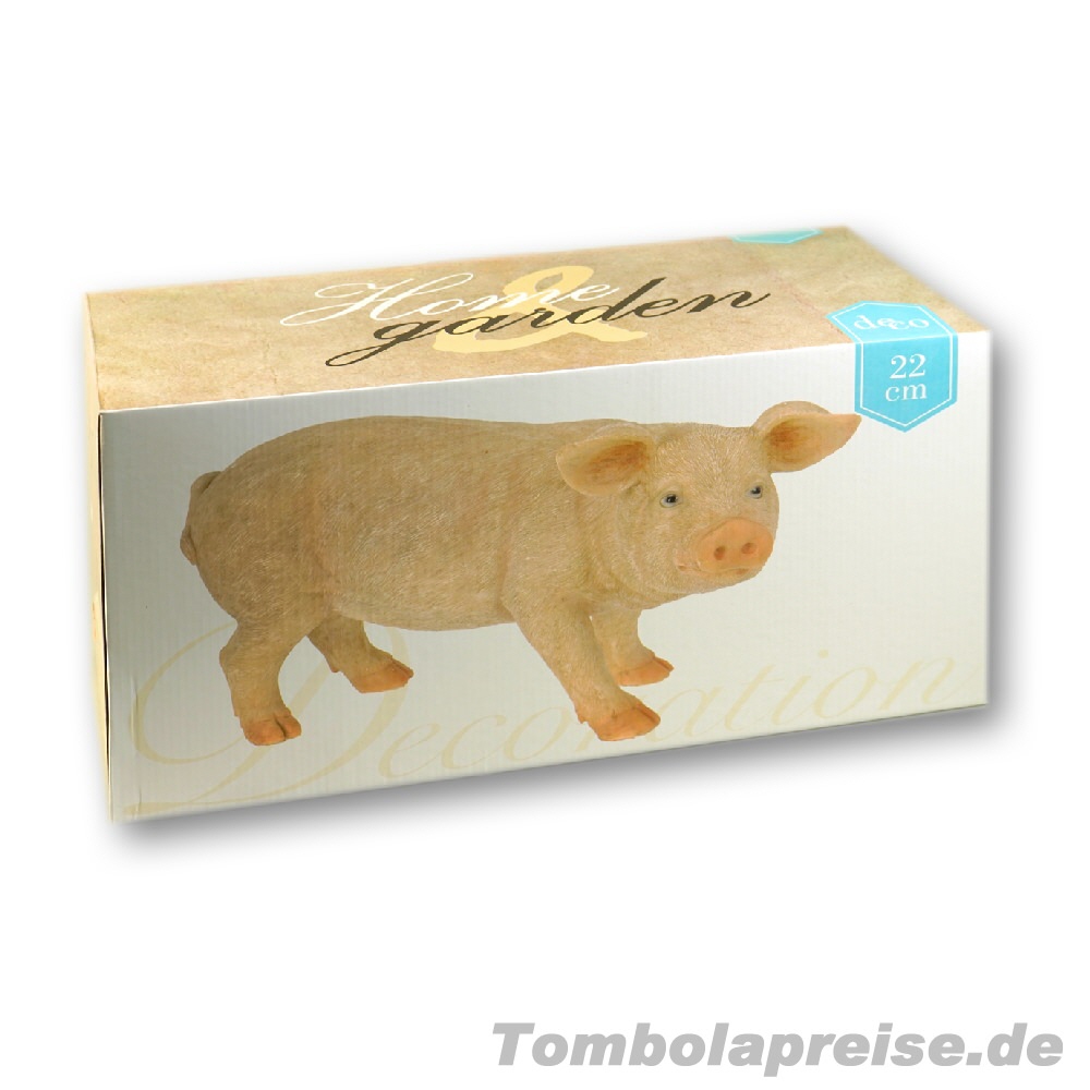 Tombolapreis Deko-Schweine 2er-Set