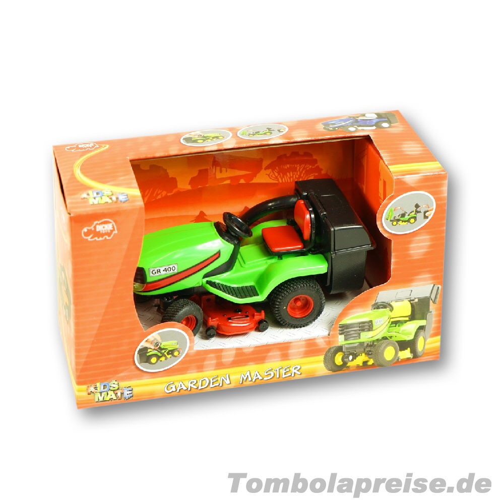 Tombolapreis Garden-Master Spiel-Fahrzeug