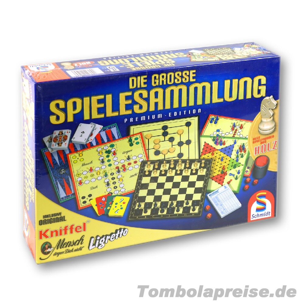 Tombolapreis Spielesammlung