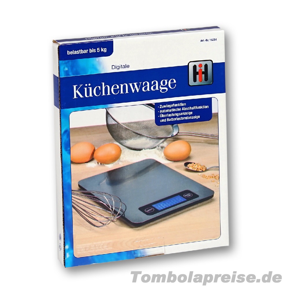Tombolapreis Digitale Küchenwaage