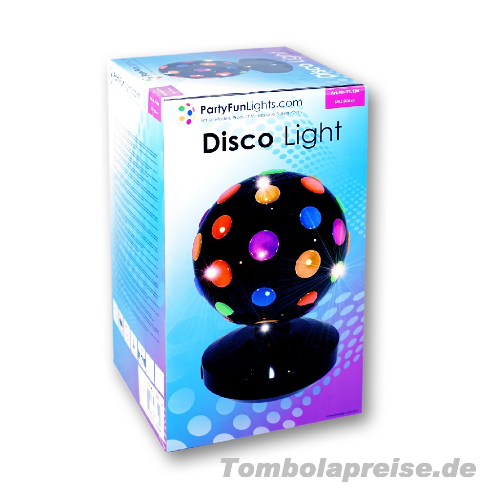 Tombolapreis Disco-Leuchtkugel