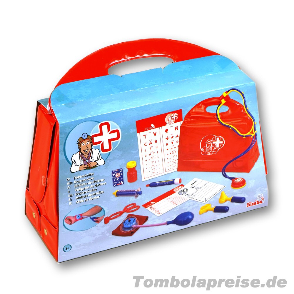 Tombolapreis Sanitäter-Koffer Spielset