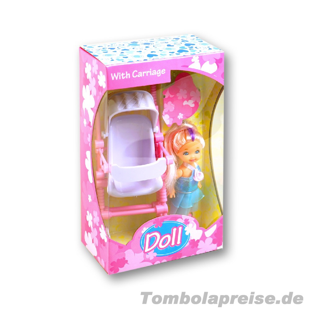 Tombolapreis Baby-Puppe mit Buggy