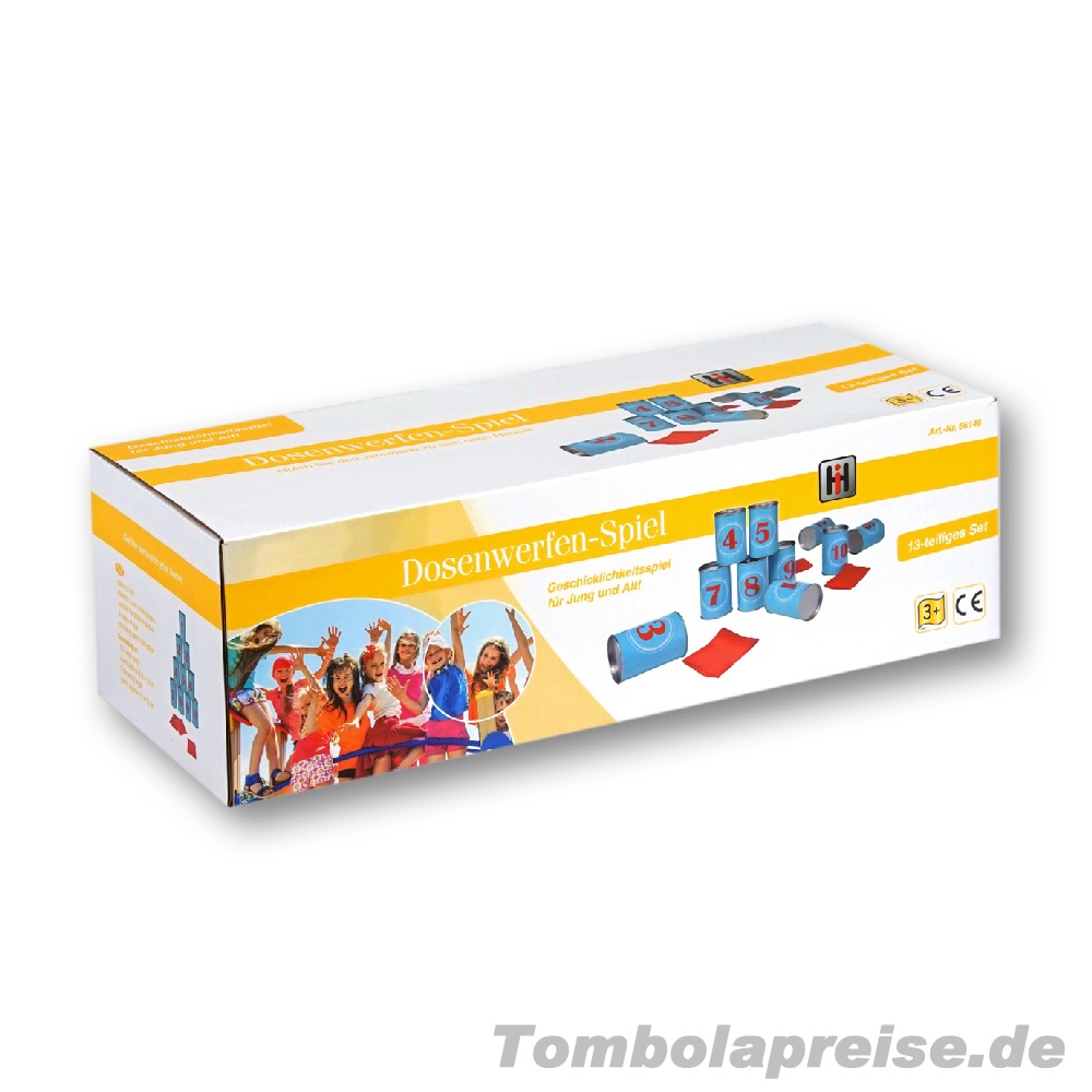 Tombolapreis Dosenwurfspiel