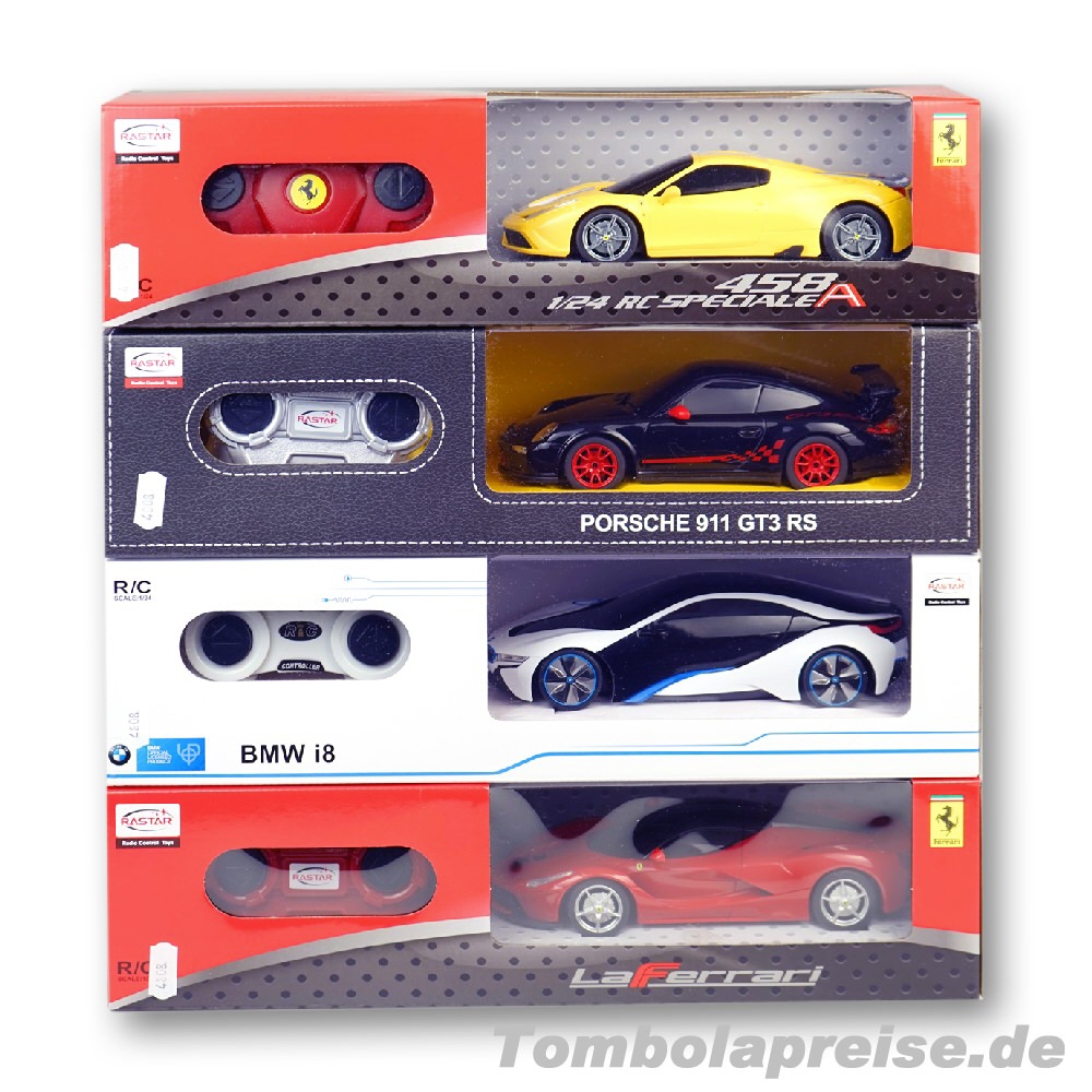 Tombolapreis Rennwagen mit Funksteuerung