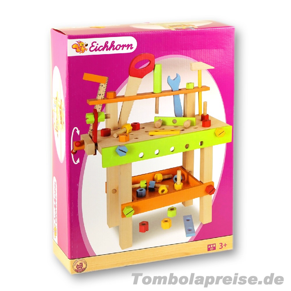 Tombolapreis Holz-Werkbank