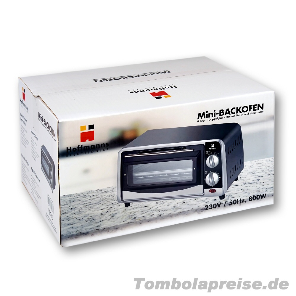 Tombolapreis Backofen elektrisch