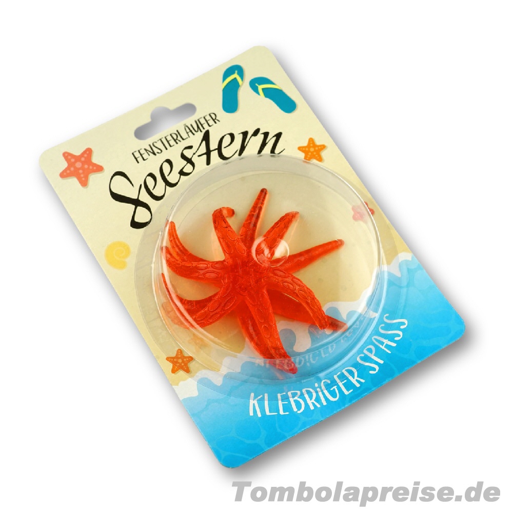 Tombolapreis Fensterläufer Seestern