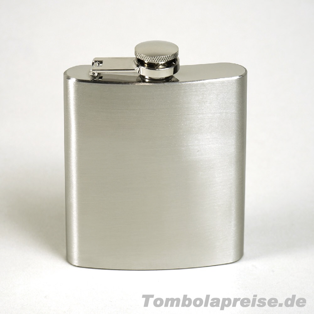 Tombolapreis Edelstahl-Flachmann