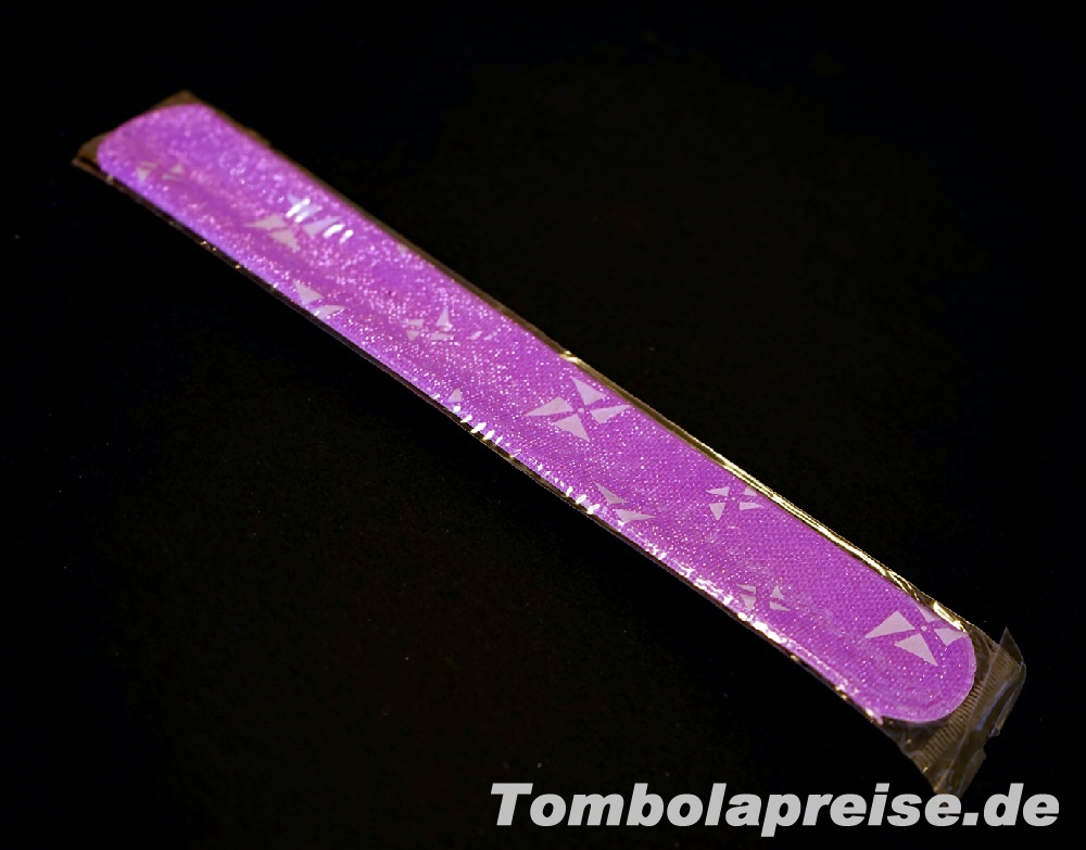 Tombolapreis Leucht-Schnapparmband