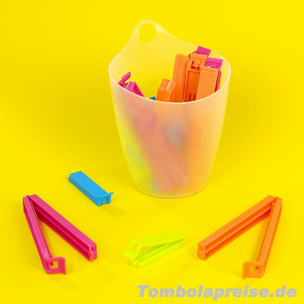Tombolapreis Frischhalteklammern Beutelclips