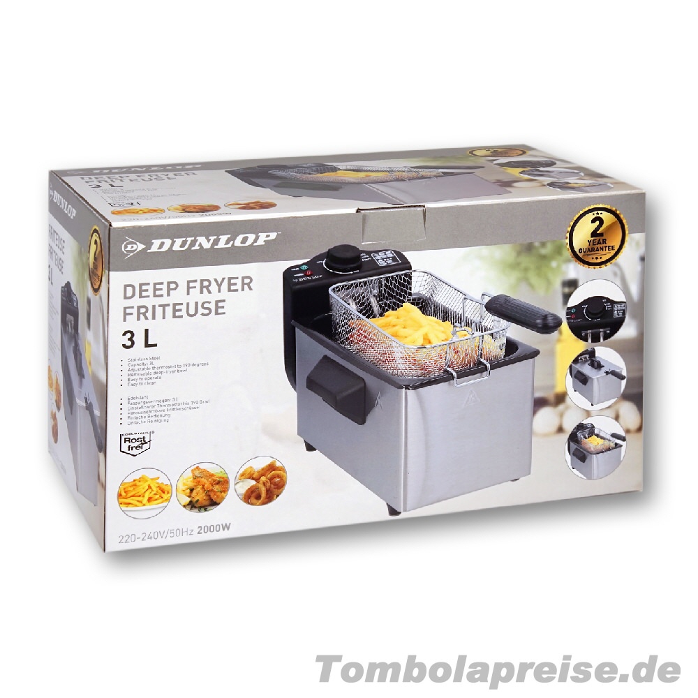 Tombolapreis Friteuse 2000 Watt