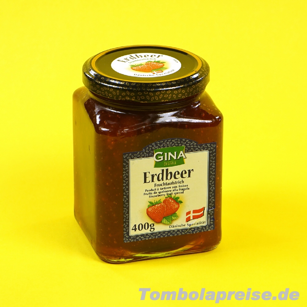 Tombolapreis Fruchtaufstrich Erdbeere