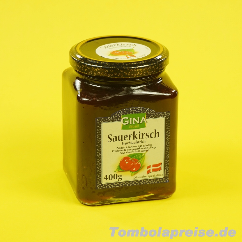 Tombolapreis Fruchtaufstrich Sauerkirsche