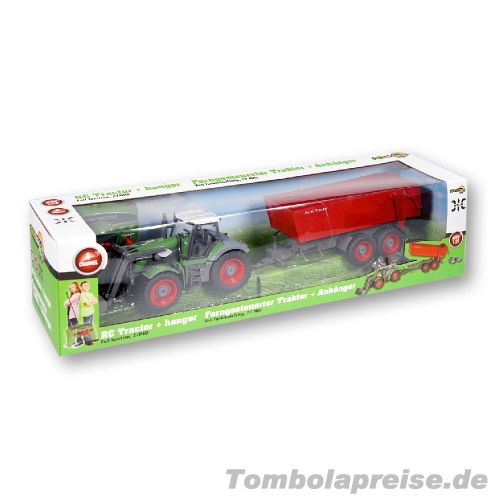 Tombolapreis Funk-Schaufellader mit Anhänger