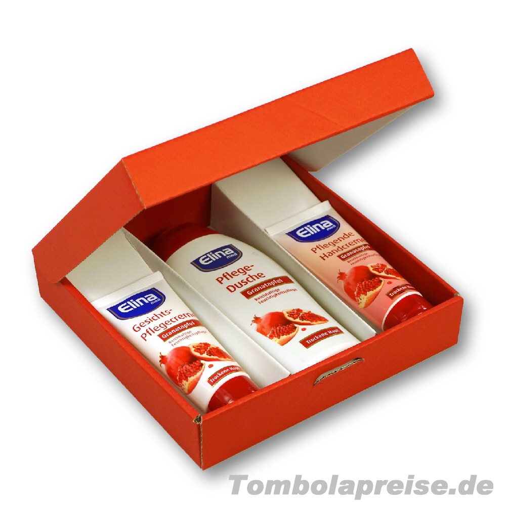 Tombolapreis Pflege-Geschenkset Granatapfel