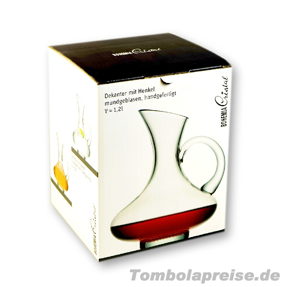 Tombolapreis Glas-Dekanter