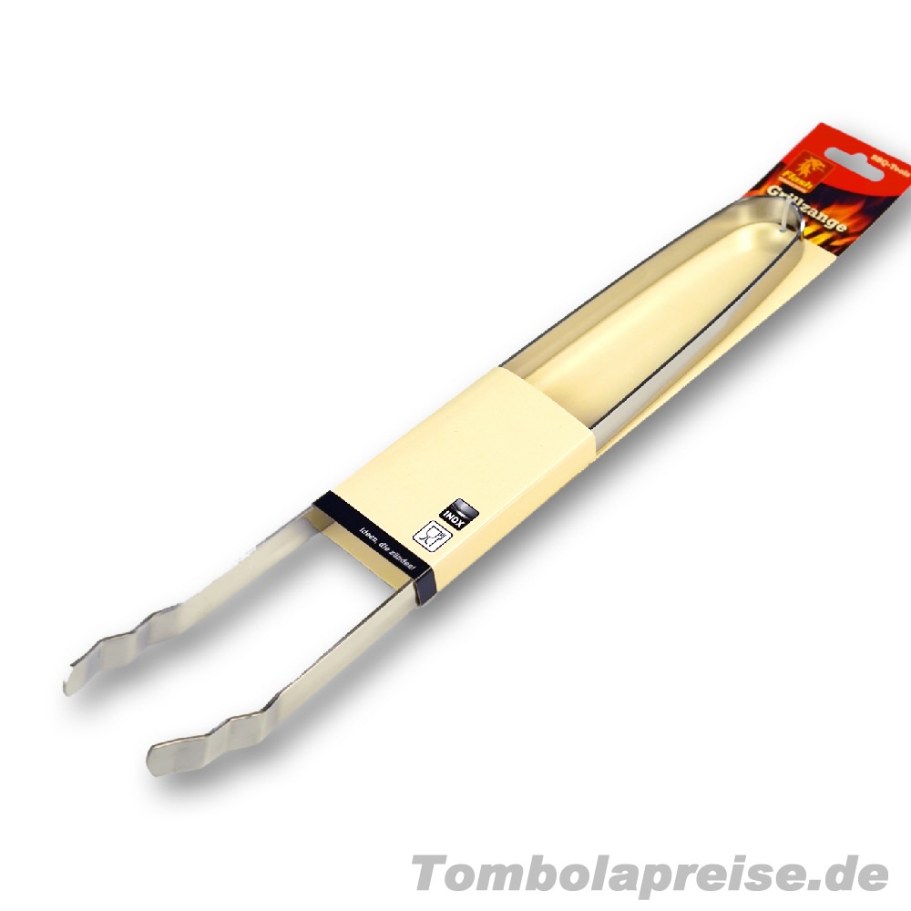 Tombolapreis Grillzange aus Edelstahl