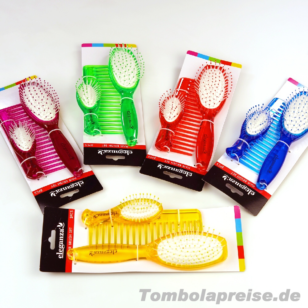 Tombolapreis Haarbürstenset