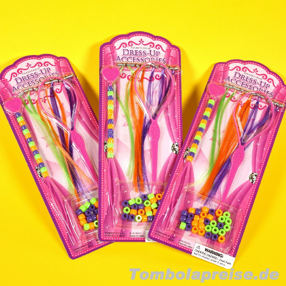 Tombolapreis Haarschmuck und Perlenset