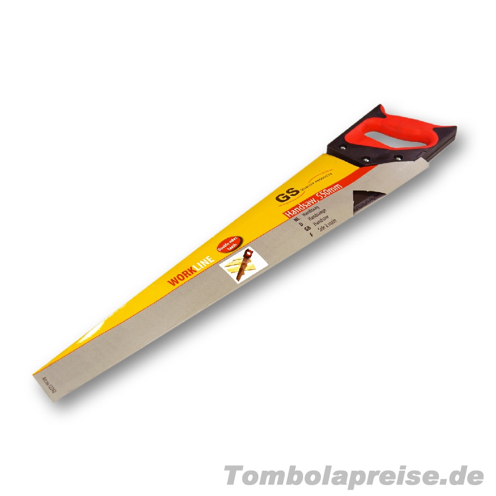 Tombolapreis Handsäge