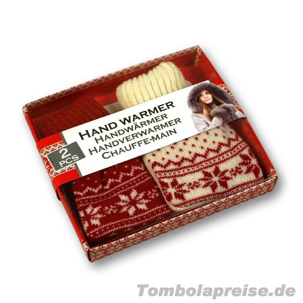 Tombolapreis Handwärmer
