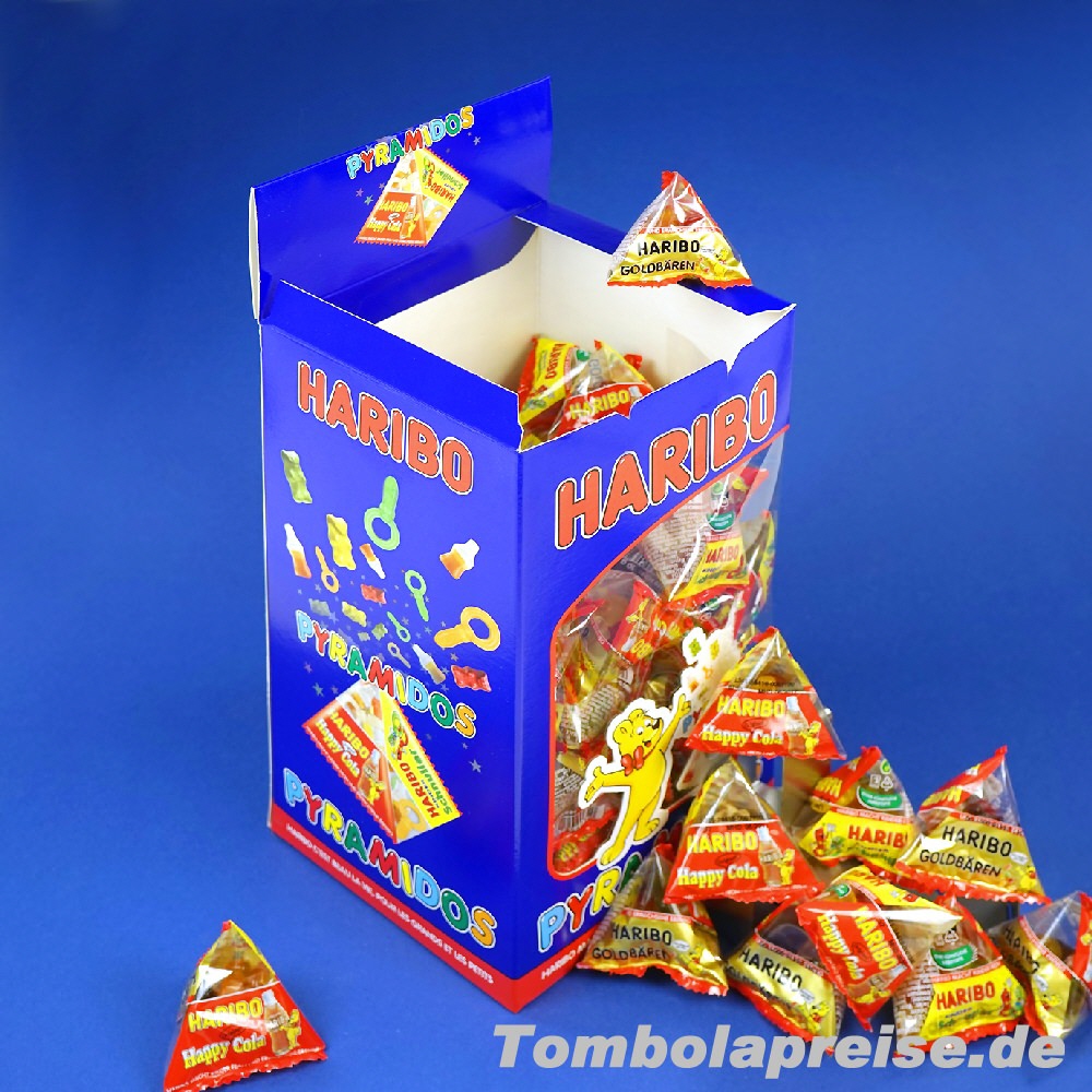 Tombolapreis Haribo Fruchtgummi Pyramidos