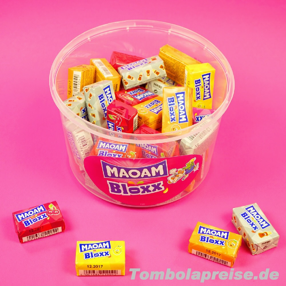 Tombolapreis Haribo Maoam Bloxx