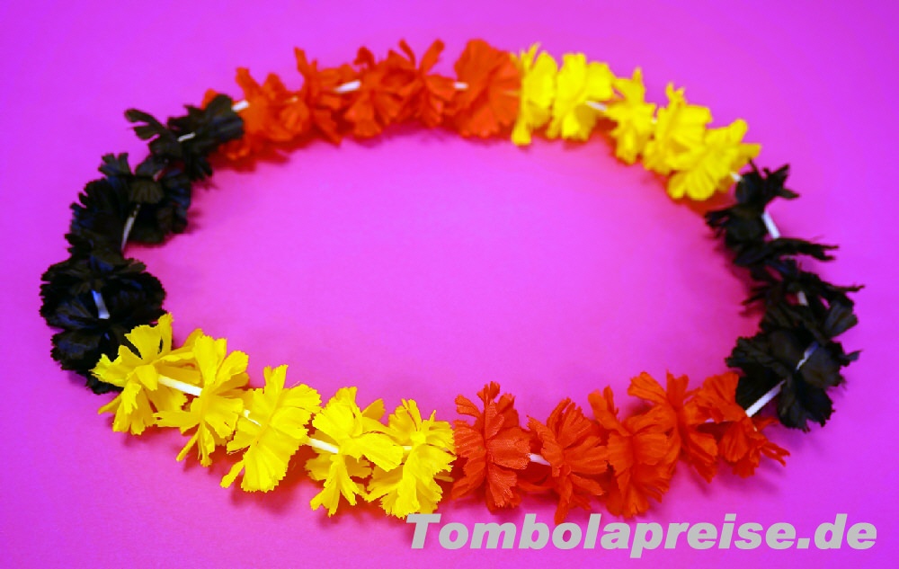 Tombolapreis Deutschland Hawaii-Blumenkette