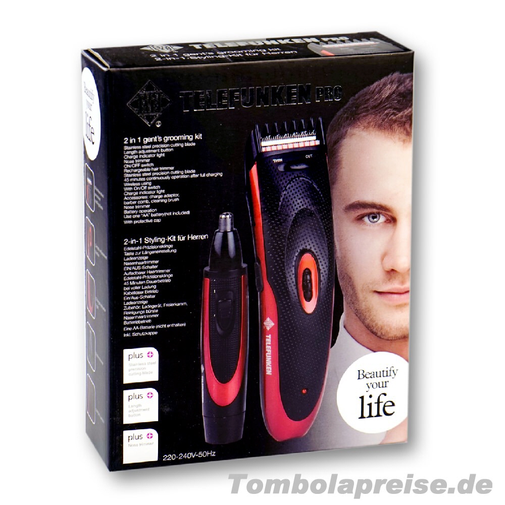 Tombolapreis Herren-Haartrimmer