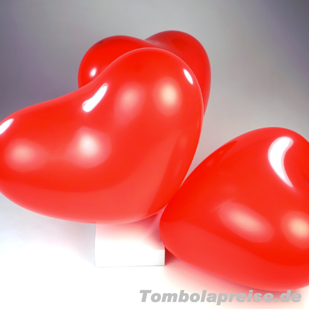 Tombolapreis Herz-Luftballons
