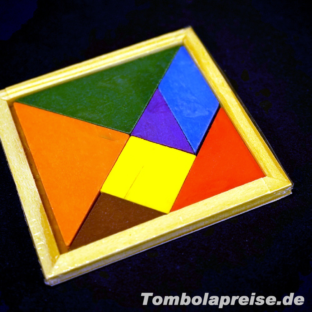 Tombolapreis Holz-Tangram klein