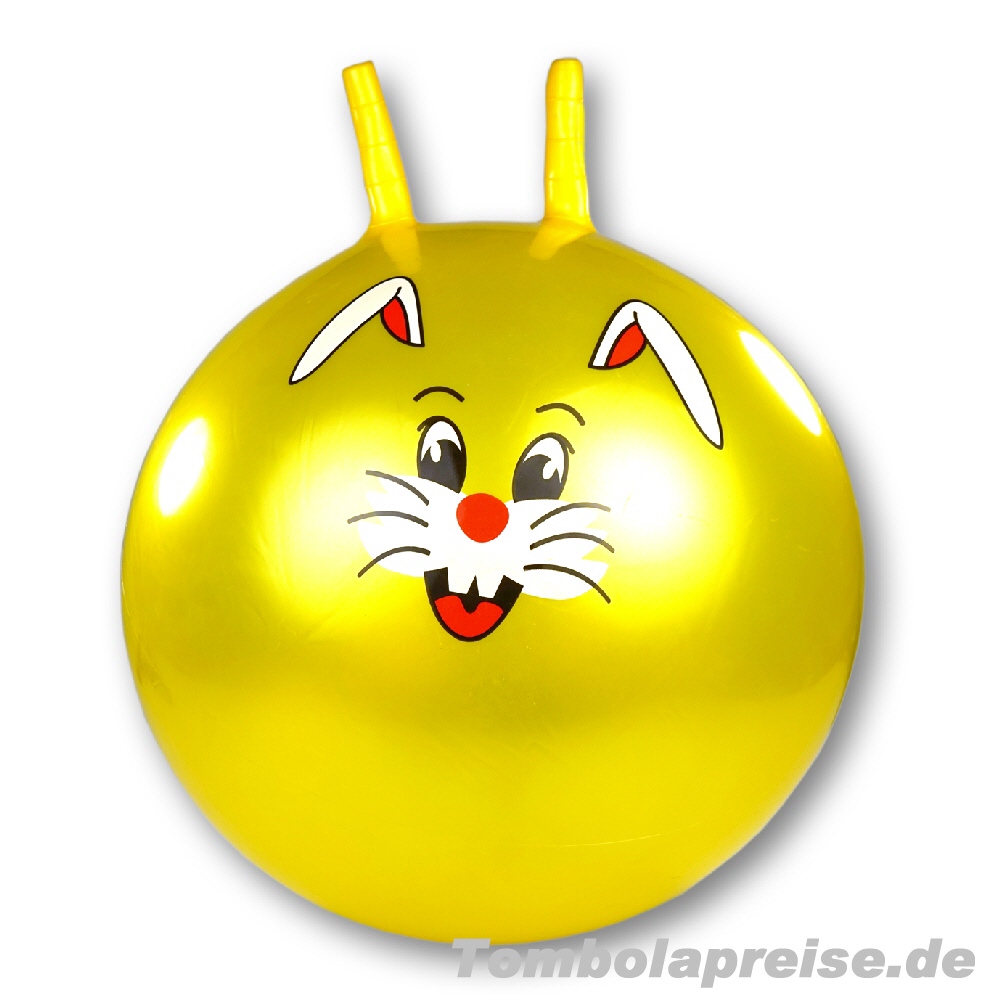 Tombolapreis Hüpfball gelb