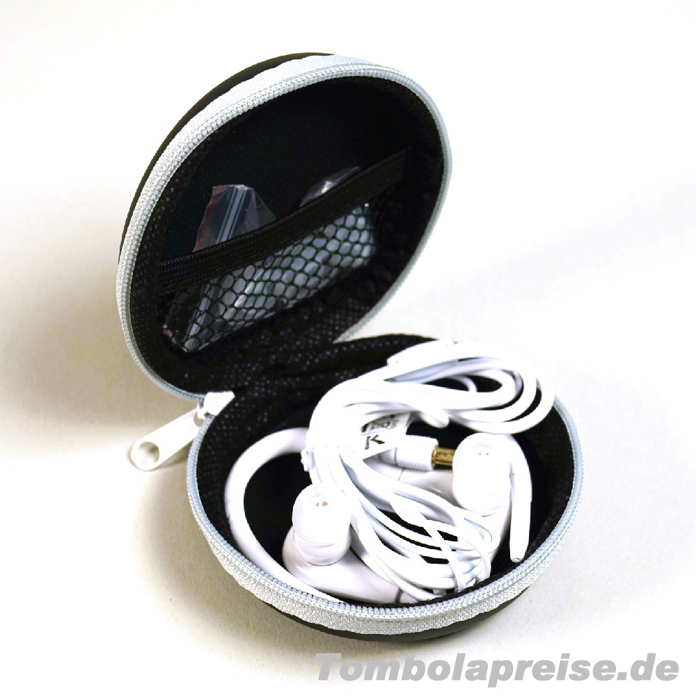 Tombolapreis Reise-Kopfhörer-Set