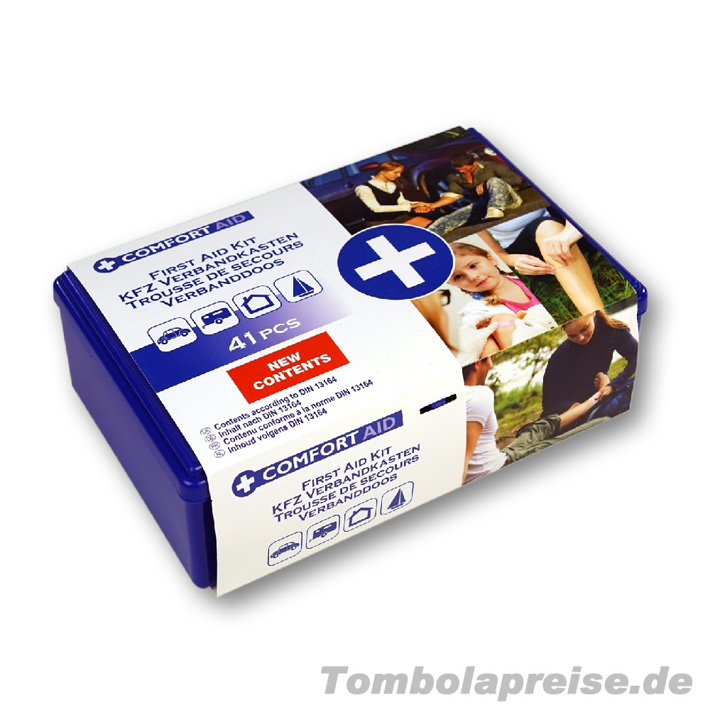 Tombolapreis Kfz-Verbandskasten