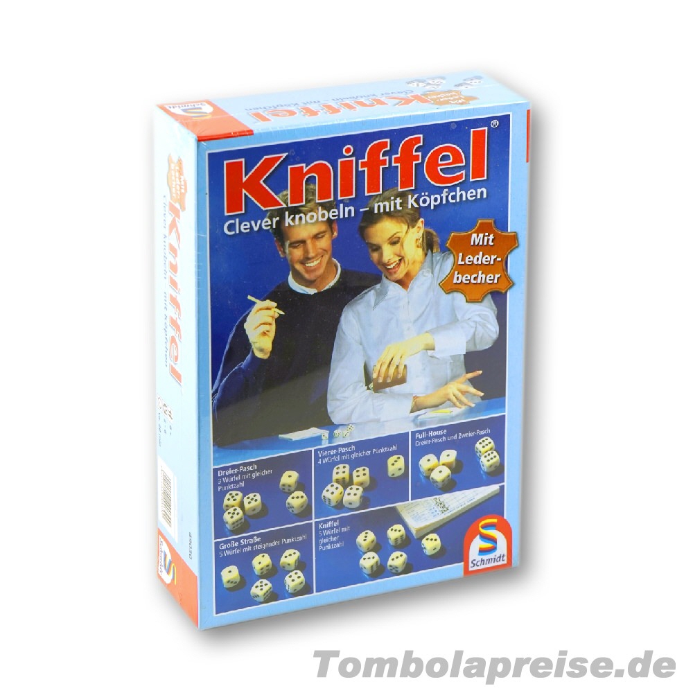 Tombolapreis Kniffel-Spiel