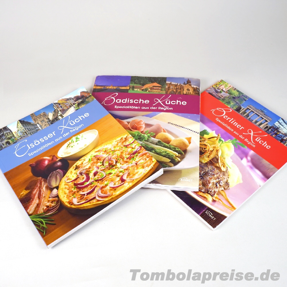 Tombolapreis Kochbücher