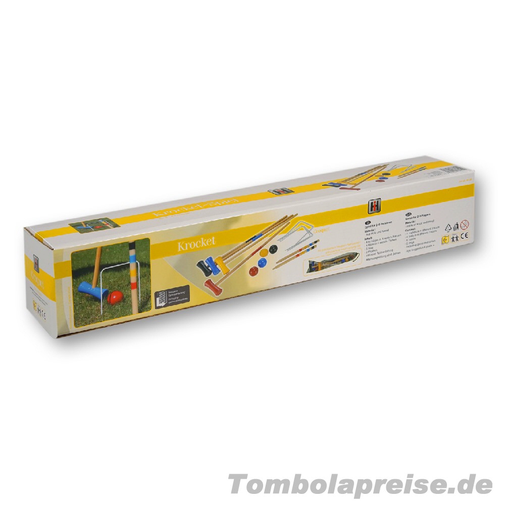 Tombolapreis Krocket-Spiel