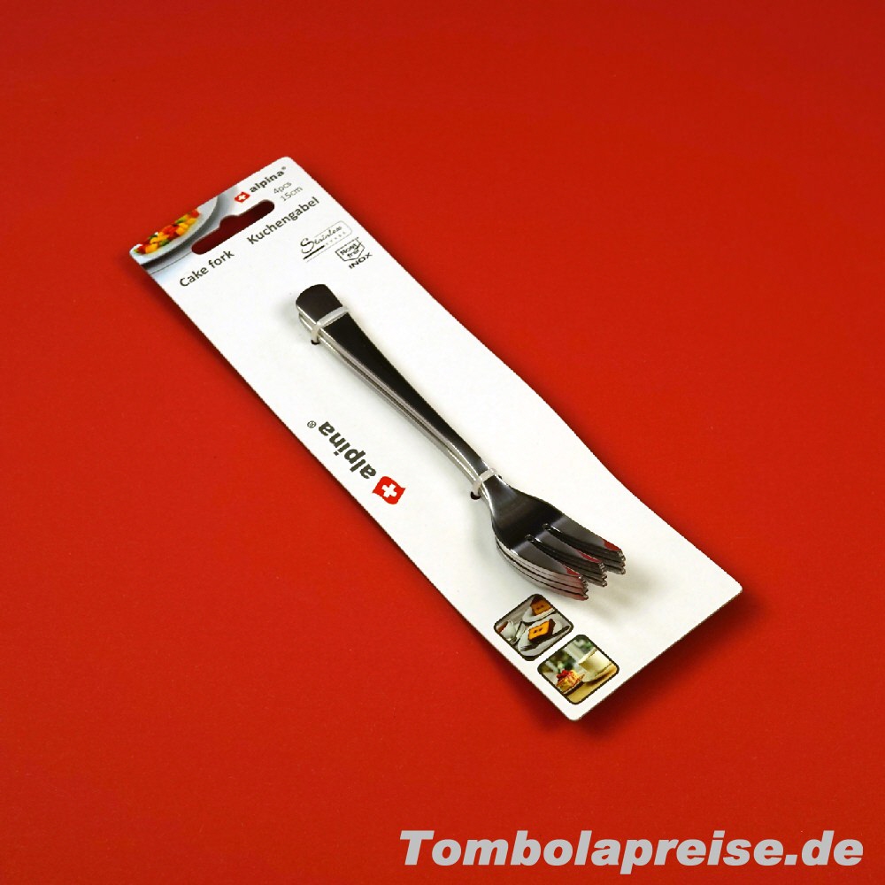 Tombolapreis Kuchengabeln