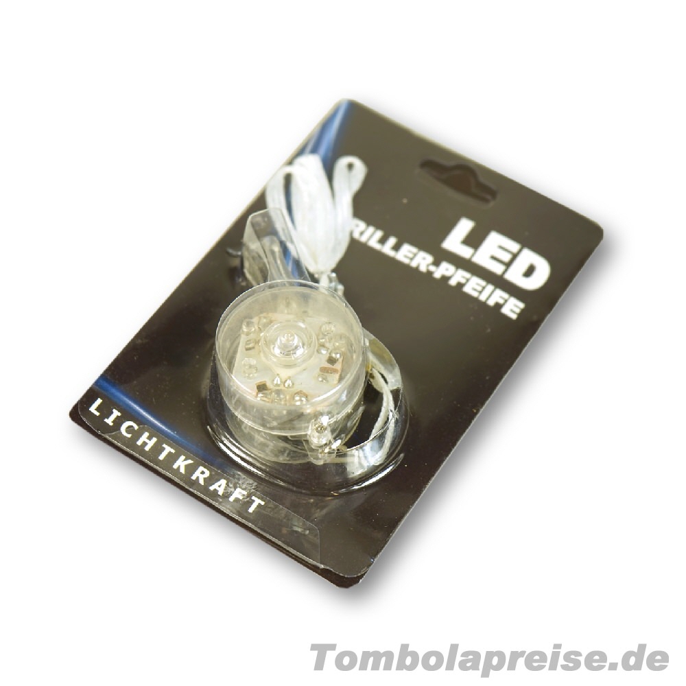 Tombolapreis LED-Trillerpfeife