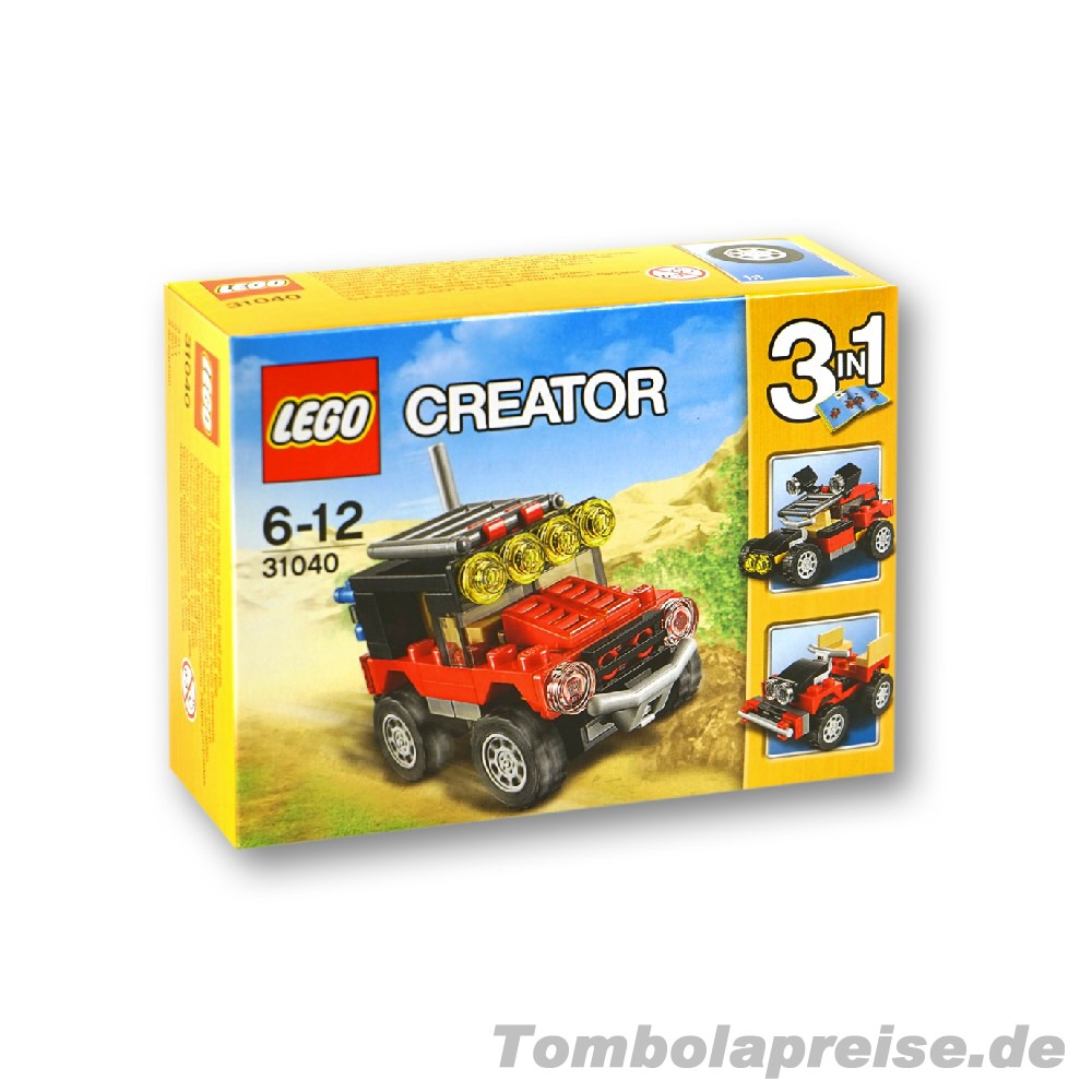 Tombolapreis LEGO Jeep Creator