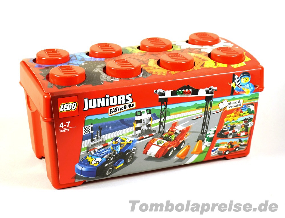 Tombolapreis LEGO Juniors Box rot