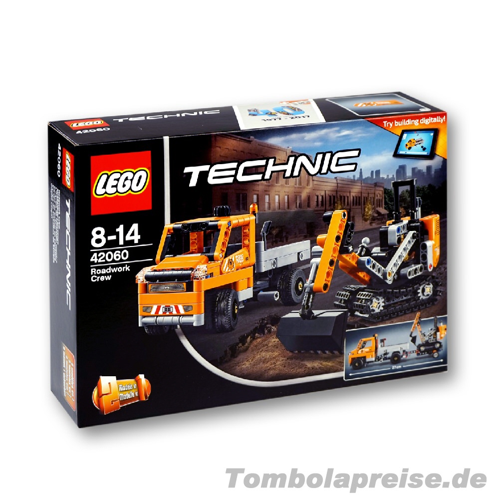 Tombolapreis LEGO Technik Strassenbau