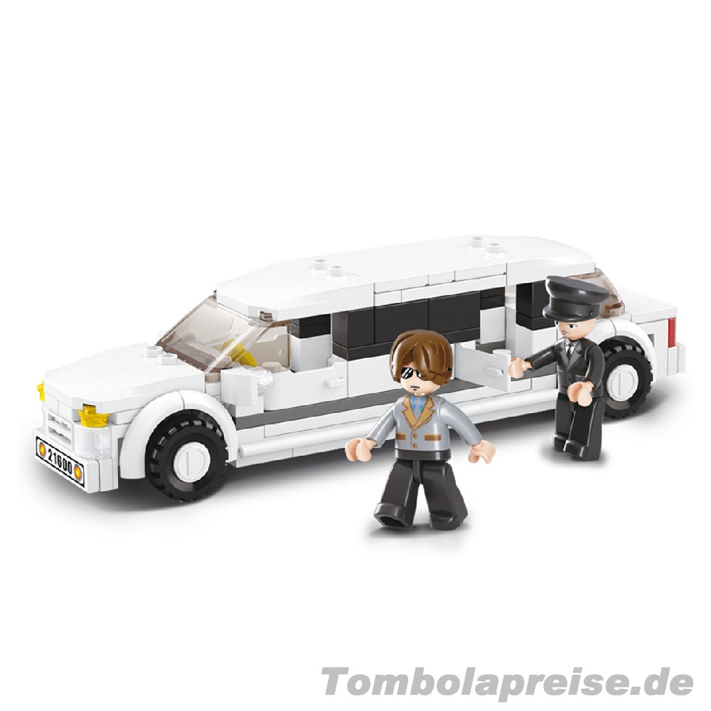 Tombolapreis Limousine Klemmbausteinkasten