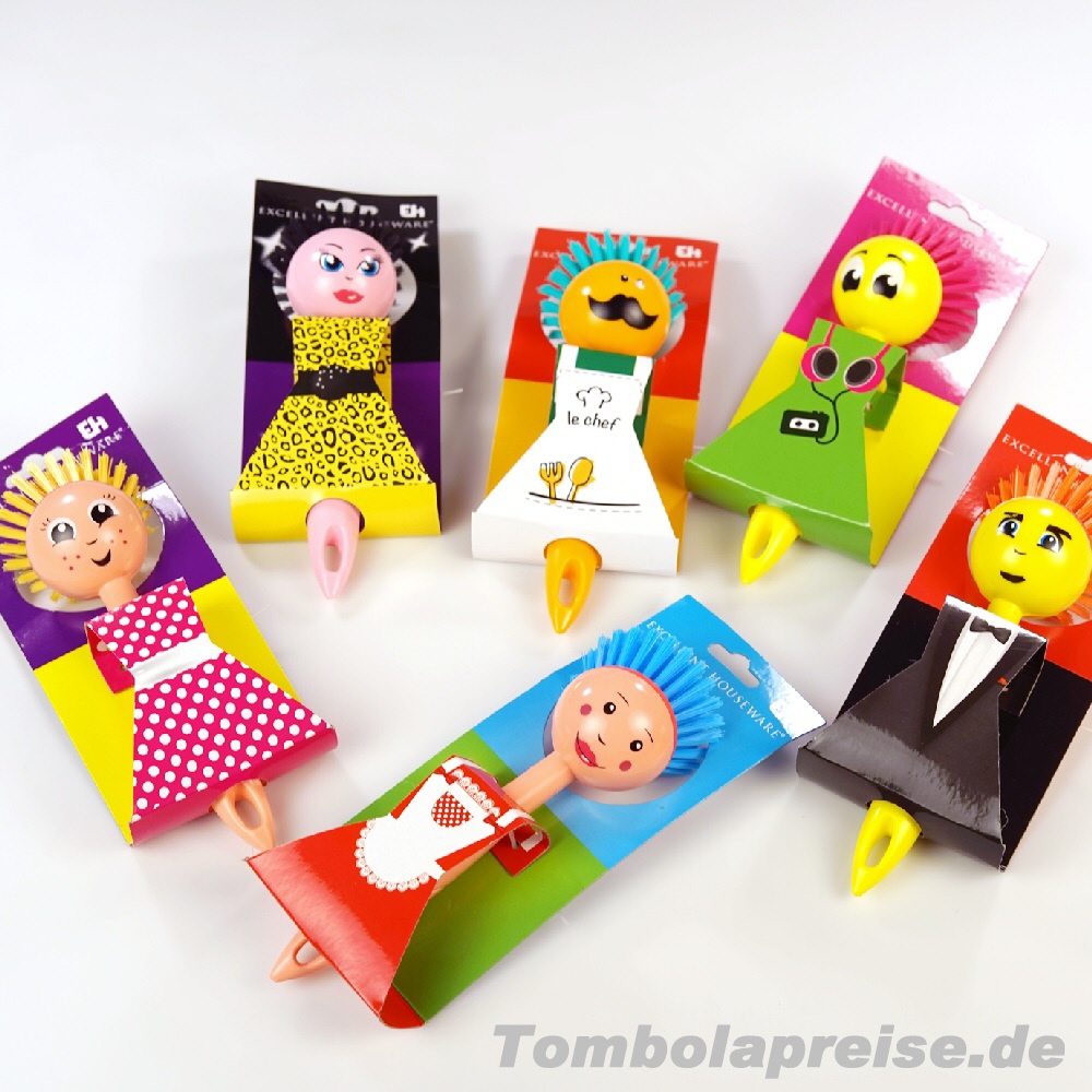 Tombolapreis Lustige Spülbürsten